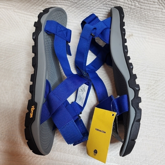 NWT Merrell Breakwater Strap Sandals - Men\'s Size 12. Blue/Grey. main image 4
